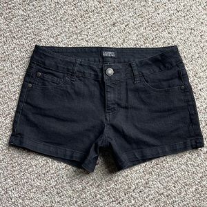 Stretch Denim Shorts